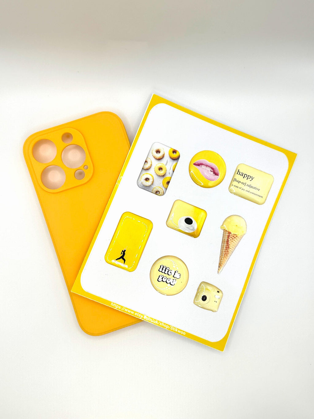 3D Sticker Sheet | Bright Beats edition | resin sticker set | motivational decals | journaling planner accesories | waterproof stickers