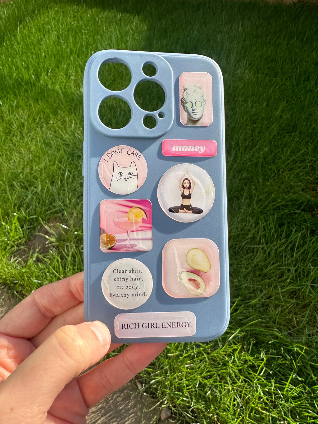 3D Sticker Sheet | Glow up goals edition | resin sticker set | motivational decals | journaling planner accesories | waterproof stickers