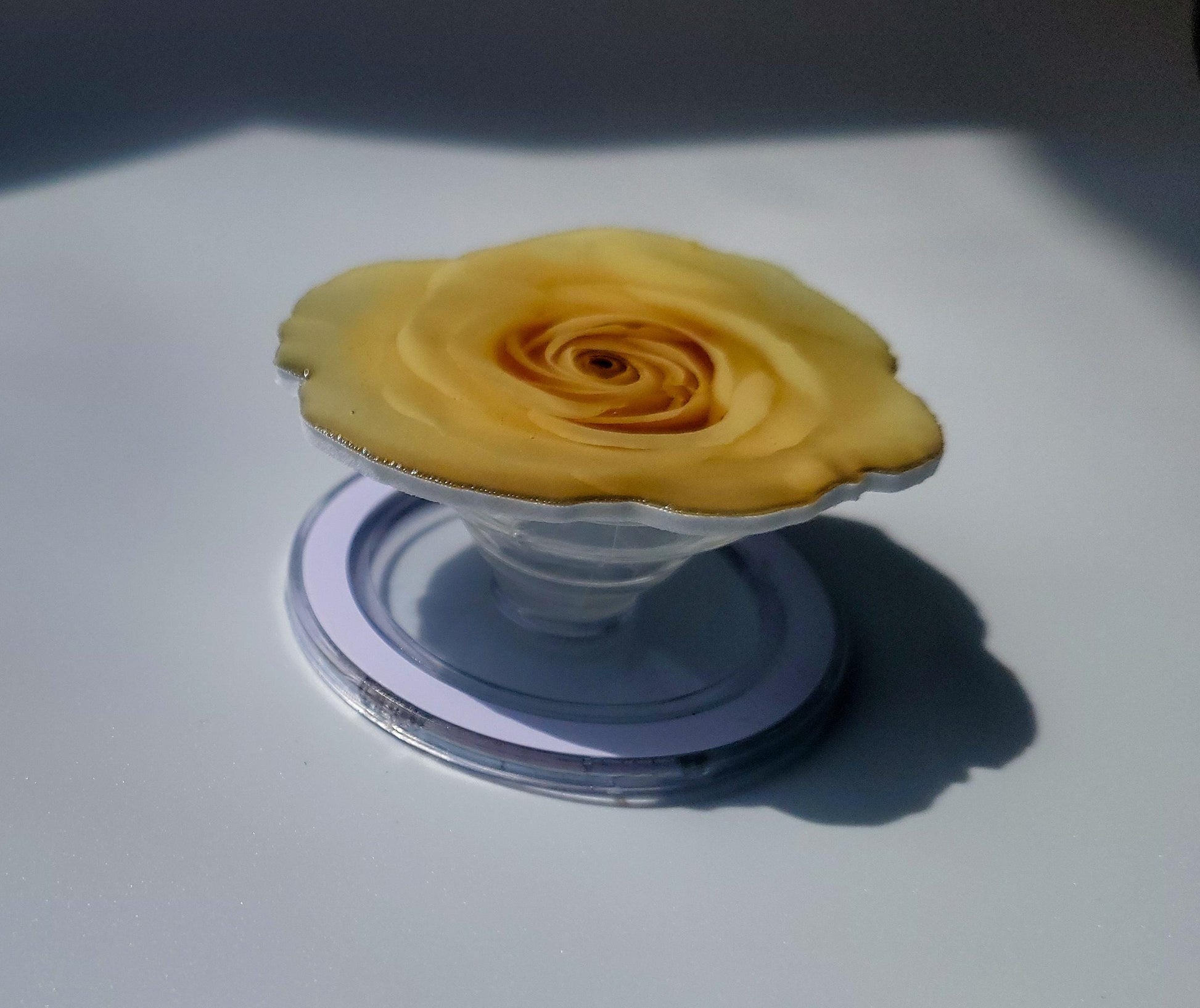 Yellow Rose Magnetic Phone Grip