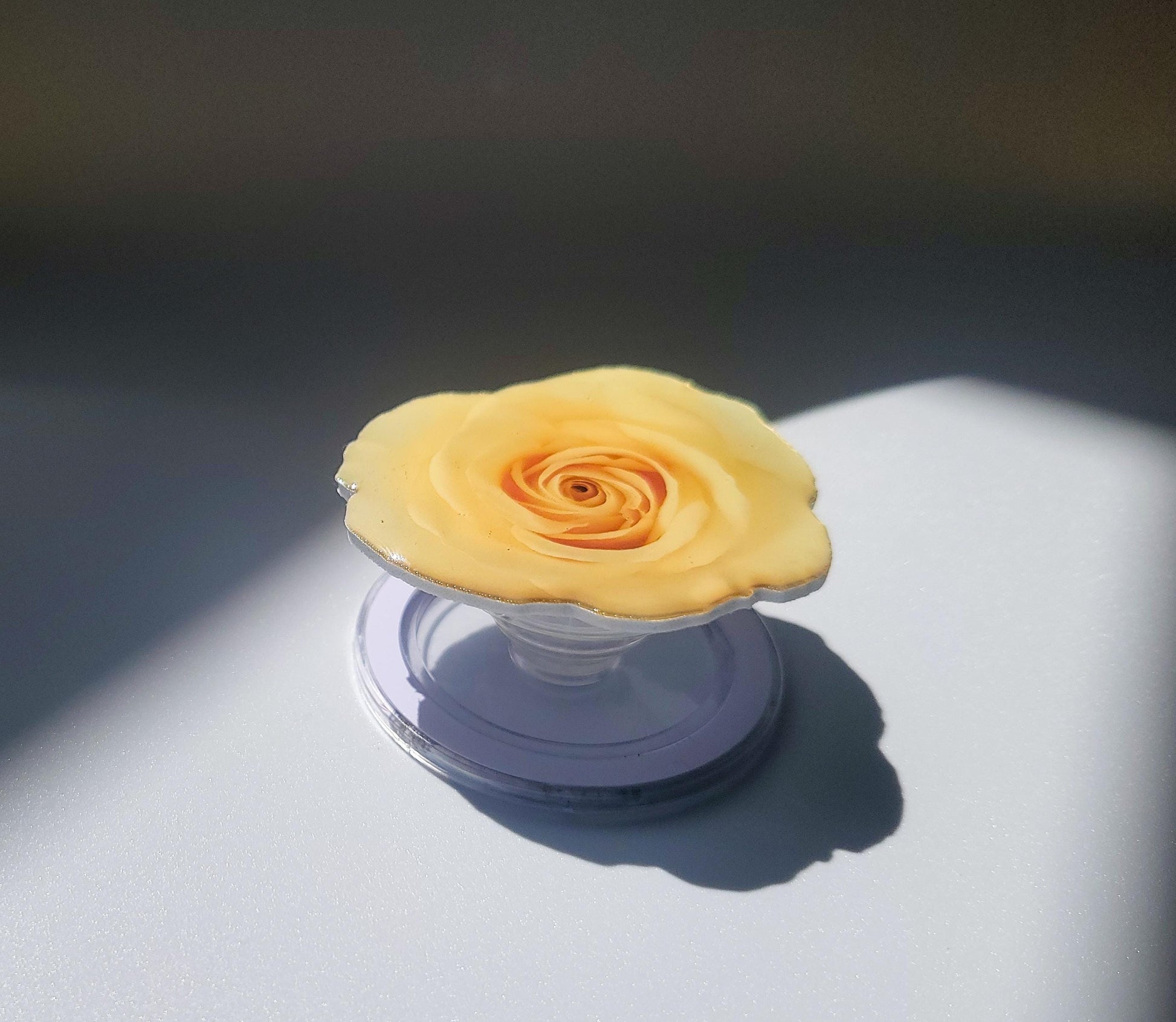 Yellow Rose Magnetic Phone Grip