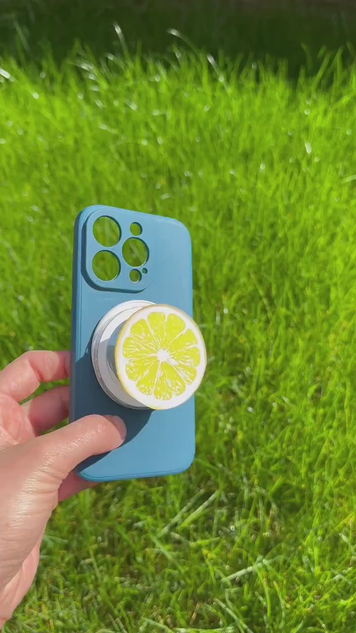 Kiwi Phone Grip – Cute Aesthetic Phone Holder for iPhone & Android | Fruit Stand | Fun Phone Accessory | Gift for Fruit Lovers